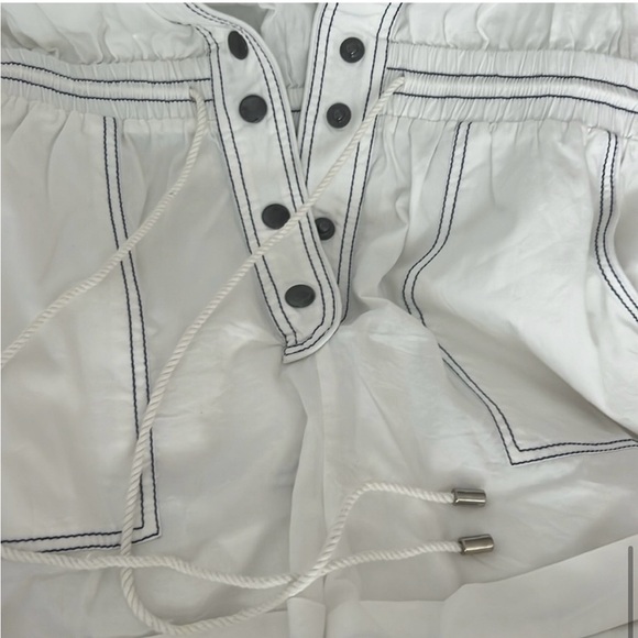 SAYLOR Bijou Romper Size Small in White - Picture 4 of 12